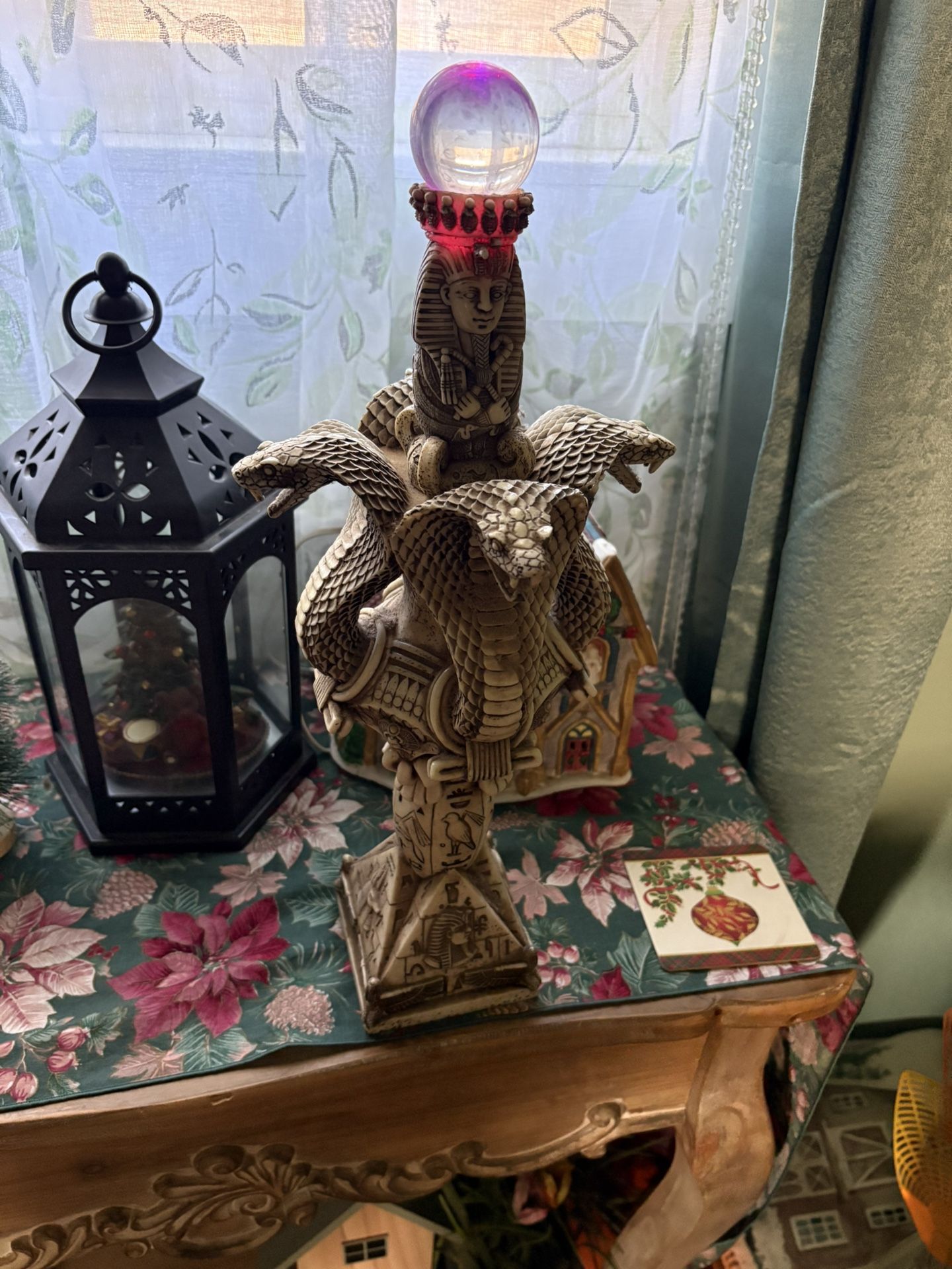 Egyptian Cobra dagger pillar