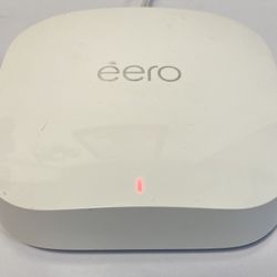eero Pro 6E Tri-Band Mesh Wi-Fi 6E V010001 white. (#580)