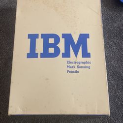 IBM Electro graphic Mark Sensing Pencils 