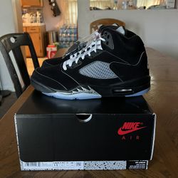 Jordan 5 Retro OG Black Metallic Size 11