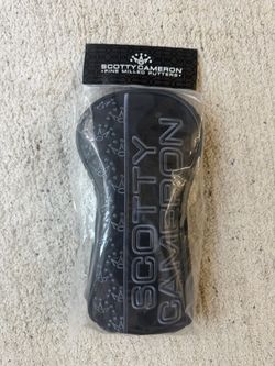 scotty cameron Scotty Crown Leather Driver Headcover