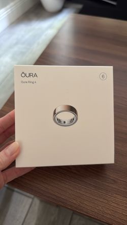 Oura Ring 4 Rose Gold size 6