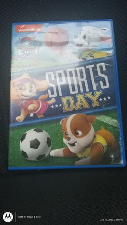 New Dvd Paw Patrol Sports Day