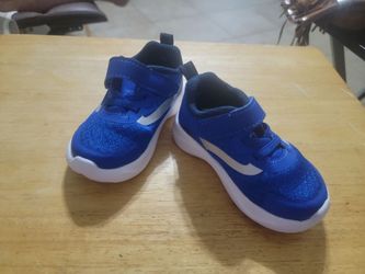 Athletic Works Toddler Size 5 Blue Sneakers
