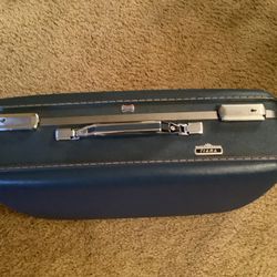 Blue American Tourister Suitcase