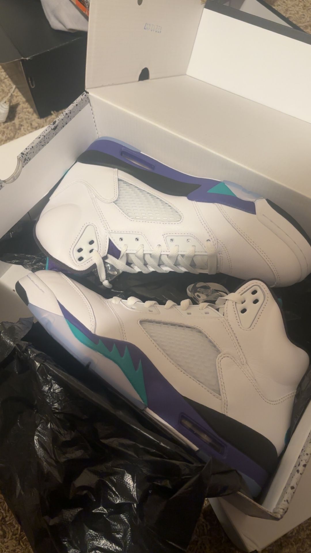 Air Jordan 5 Grape Size 9 Brand New