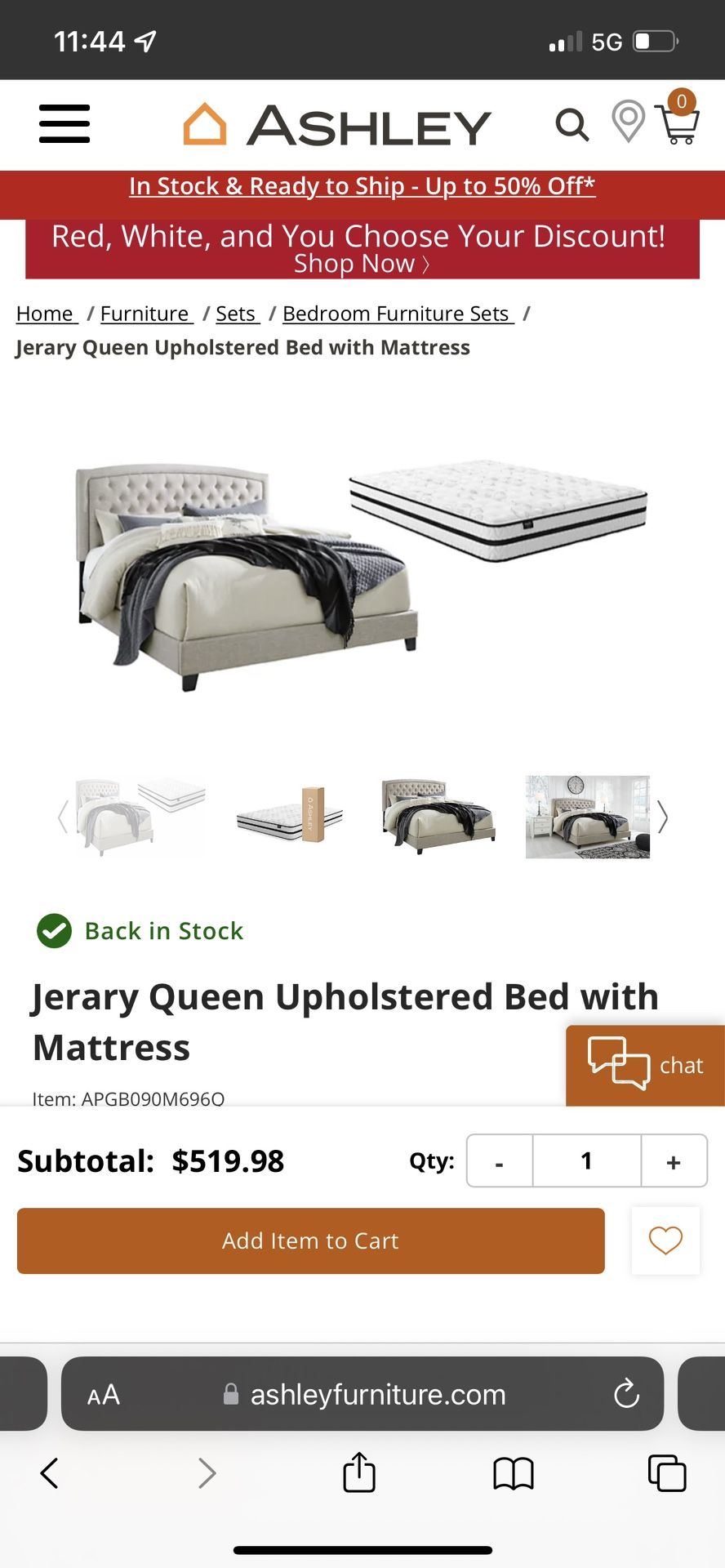 Bed Frame With Mattress And Boxspring