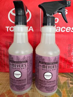 Mrs.  Meyer’s multi-surface cleaner - elderberry scent