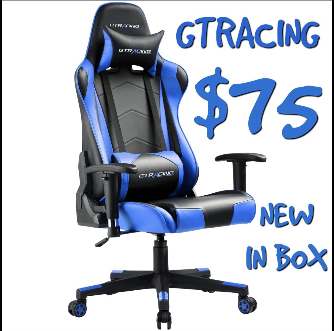 GTRACING GAME CHAIR NEW