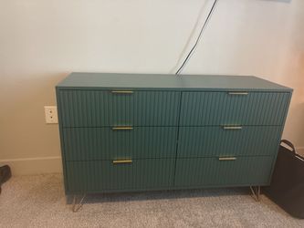 Green & Gold Dresser | Like New | Fully Assembled