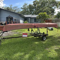 Canoe & Trailer