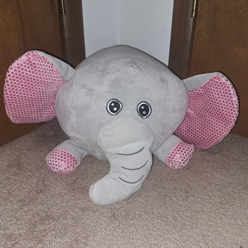 Stuffed Elephant! Soft Pillow Like Feel! Brand Bew!