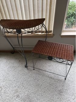 Wicker Shelves