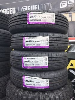 NEXEN 205/75R15 $289 ALL 4 INSTALLED 50k Warranty