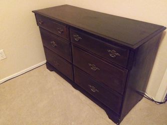 Solid wood Dresser with antique finish