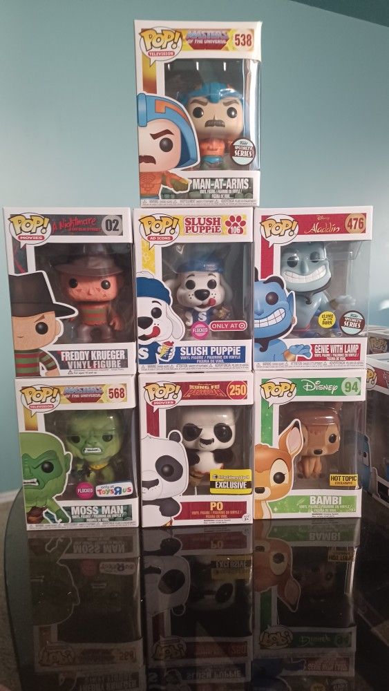 Funko Pops! Excellent condition, never out of box