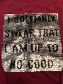 Harry Potter Crewneck New Sz Medium