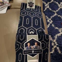 New Navy & Grey Towels/washcloths