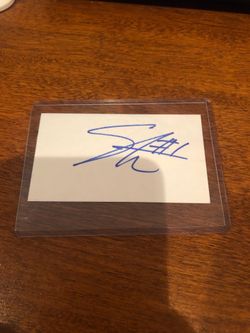 Scotty Reynolds Villanova Basketball Autographed Card