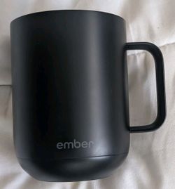 Ember Mug 2 10 oz Black Smart Temperature Control Coffee Mug Custom Logo New