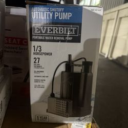 42% OFF retail Utility pump ( retail $189 )
