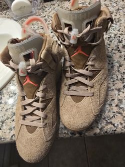 Jordan 6 Travis Scott Khaki
