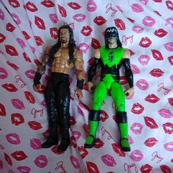 WWE action figure roman reigns, hurricane