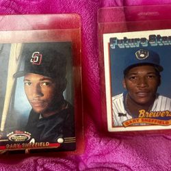 Gary Sheffield Baseball Cards 