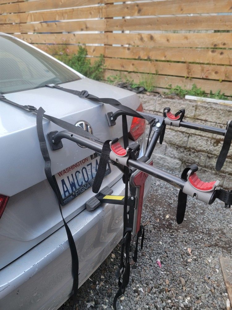 Allen Sports Ultra Compact Folding 2-Bike Trunk Mount Rack carrier sturdy compact