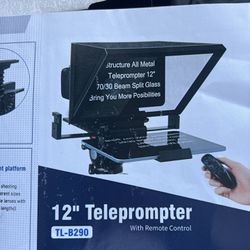 12” Teleprompter New Retails For $100 
