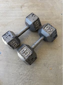 40 Dumbbells