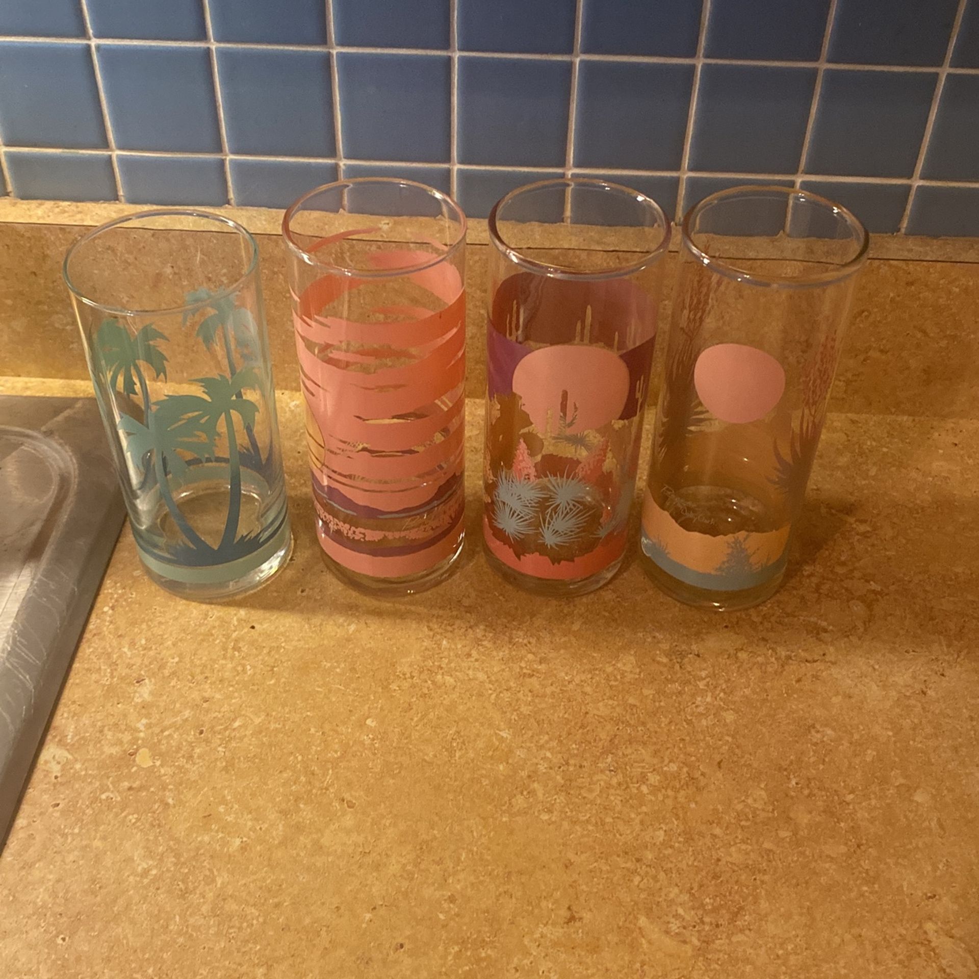 Vintage Highball Glasses
