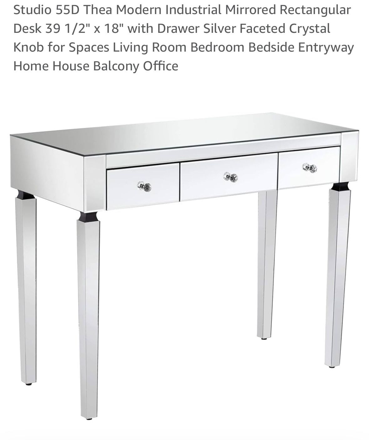 Beautiful Mirror Desk
