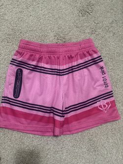 Baseball Lifestyle B101 Pink Youth Large Shorts Crayon