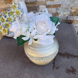 Silk Floral Arrangements/Vases