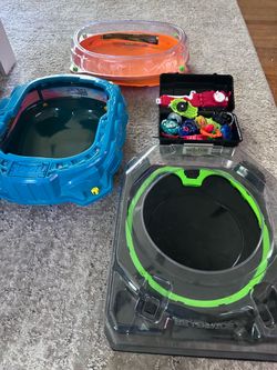 Beyblade arenas  and accessories