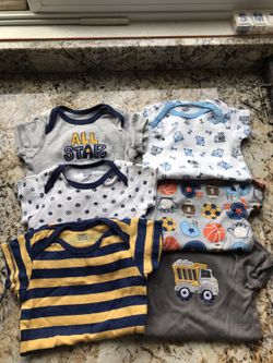 6 onesies bundle