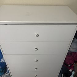 White dresser
