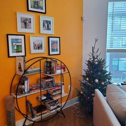 Modern Round Bookcase