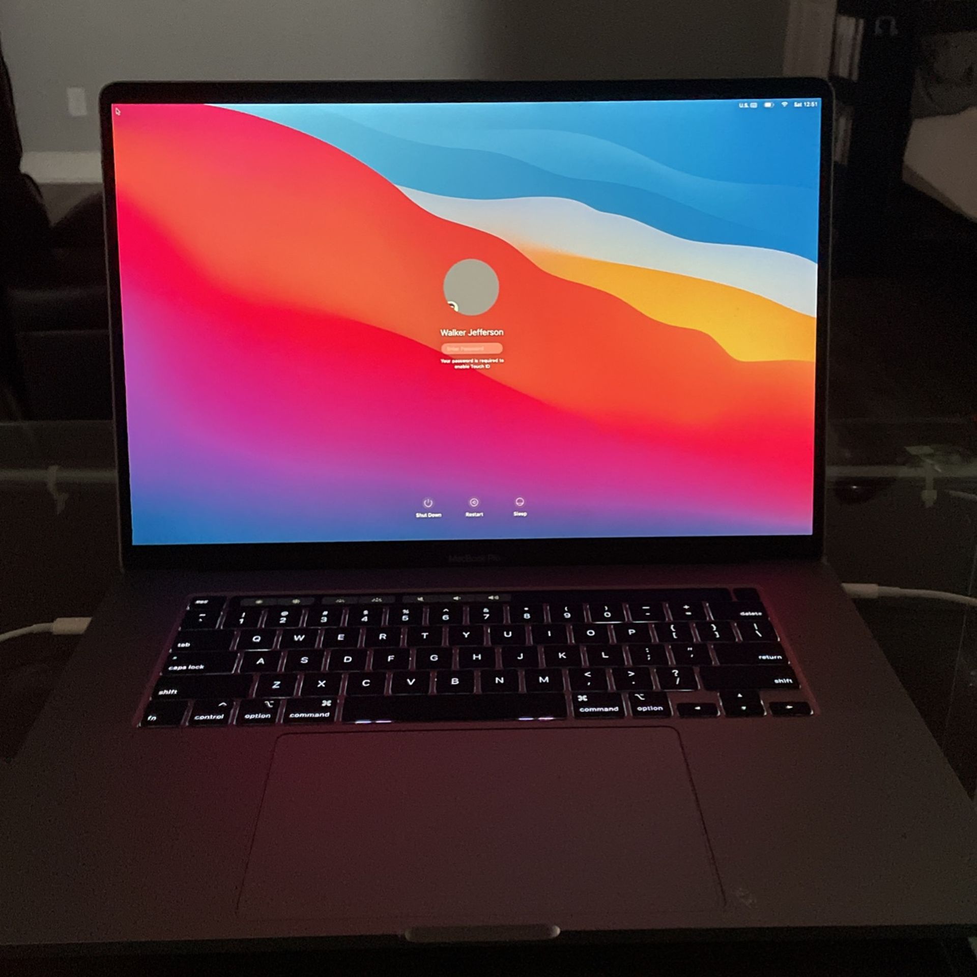 MacBook Pro 2019 16 Inch 