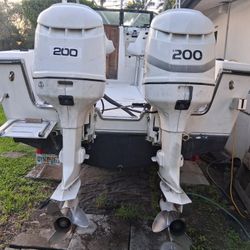 2002 Evinrude 200hp Outboard Engines