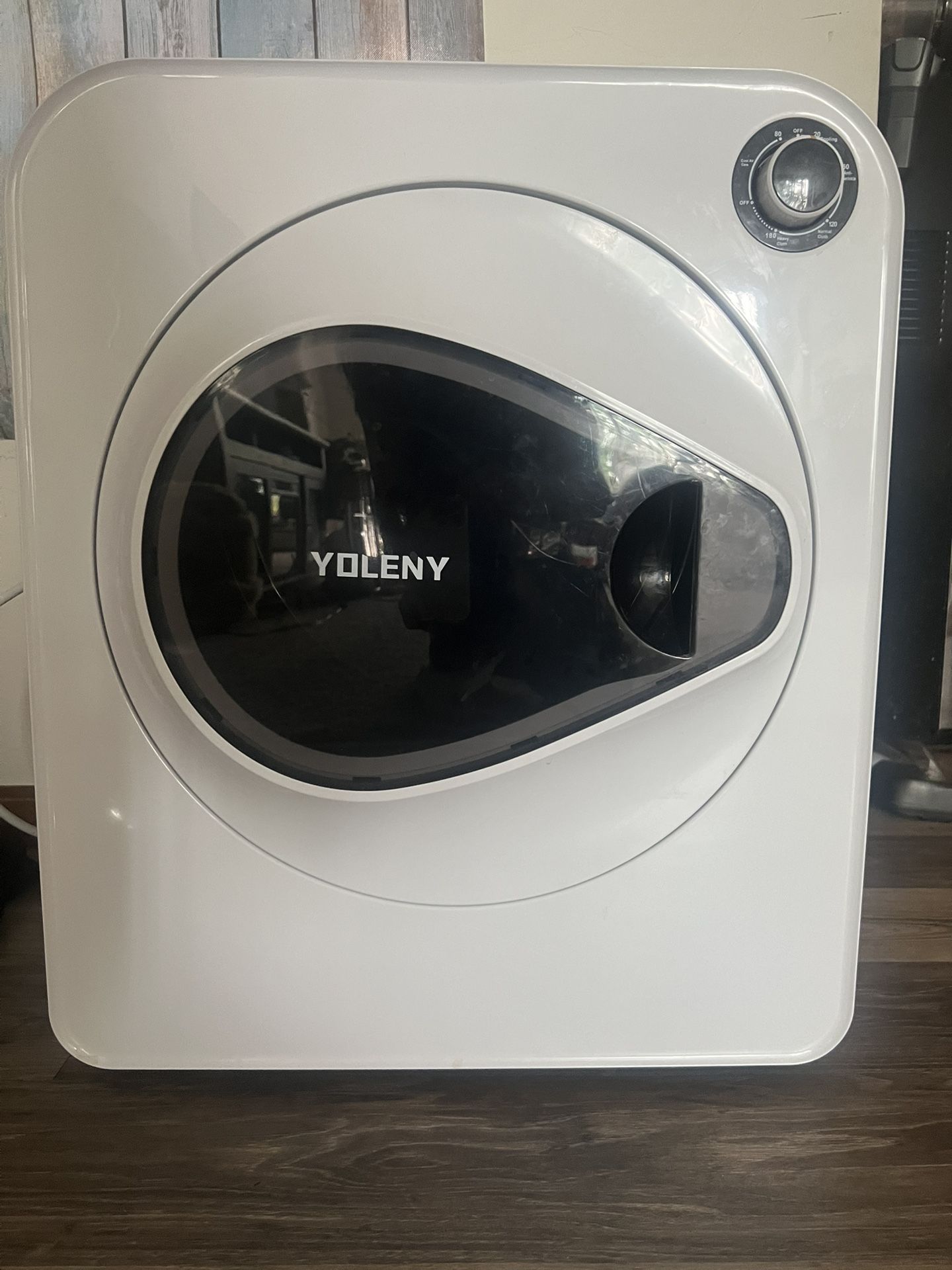 Like New High Efficiency Portable Dryer With Child Safety Lock White