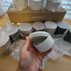 Makesy Candle Vessels 5oz Tins & 9oz Aura Vessels 