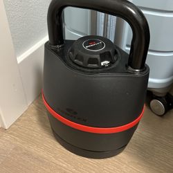 bowflex adjustable kettle bell