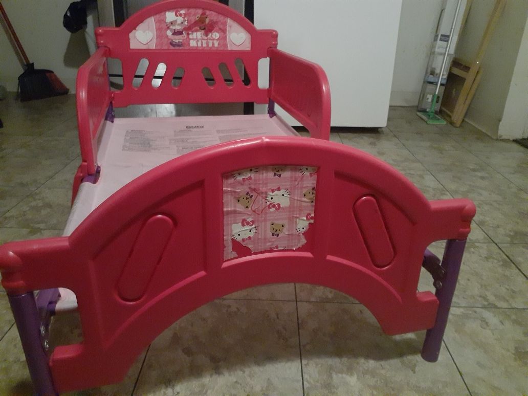 Hello Kitty toddler bed