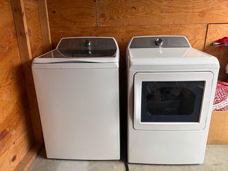 GE Profile Washer and Dryer Set - Storage Unit Pickup