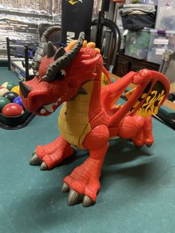Imaginext Dragon And Stegosaurus