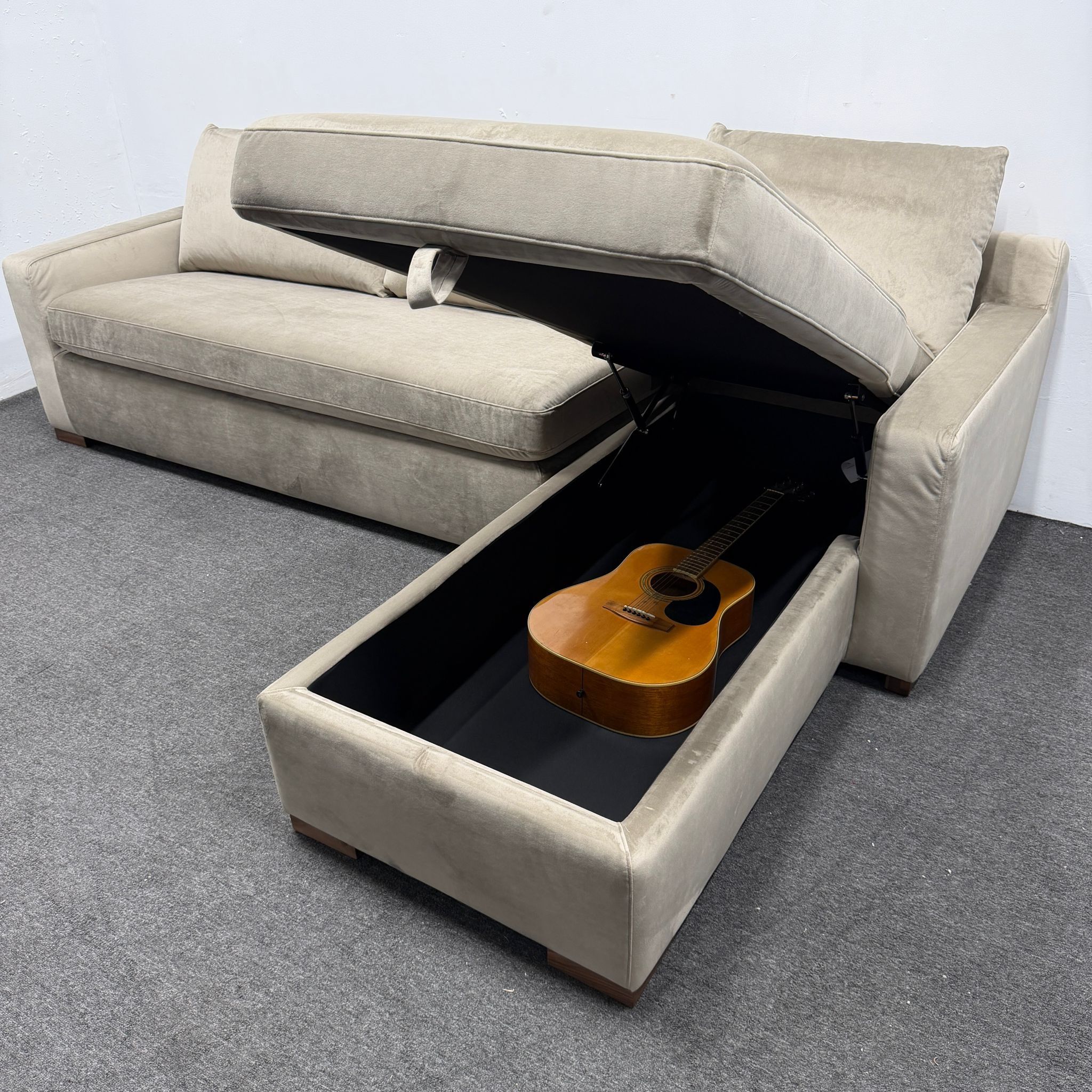 Just Unboxed- The Most Functional Sectional Couch ever - Sleeper + Storage *Brand New* X Half Priced