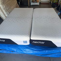 Nectar Premier Memory Foam Split King Mattress