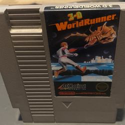 3-d World Runner Nintendo 